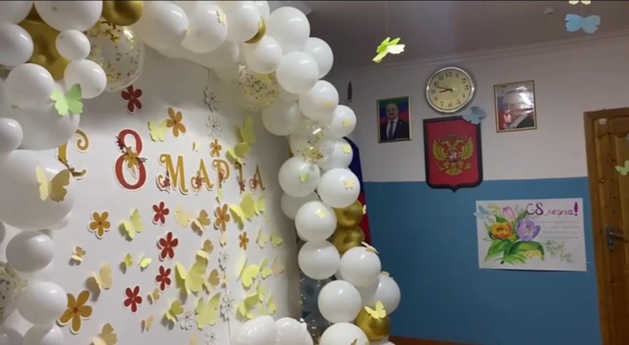 Международный женский День 8 марта.